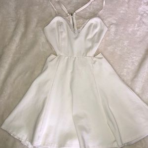 White Lulus dress